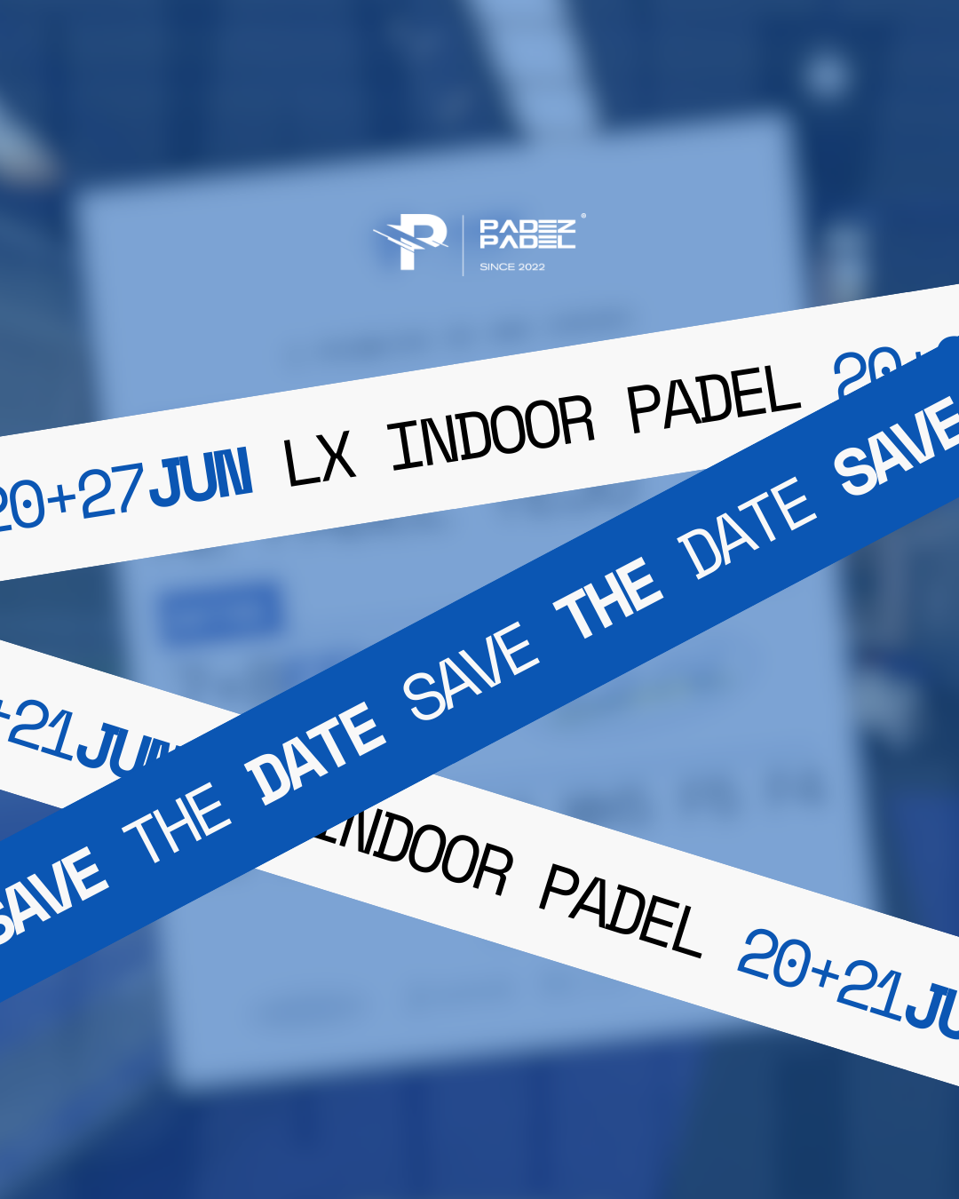 Lx Indoor Padel Tournament Poster